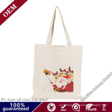 Hot Sale Cotton Shopping Tote Bag with Custom Logo Printed